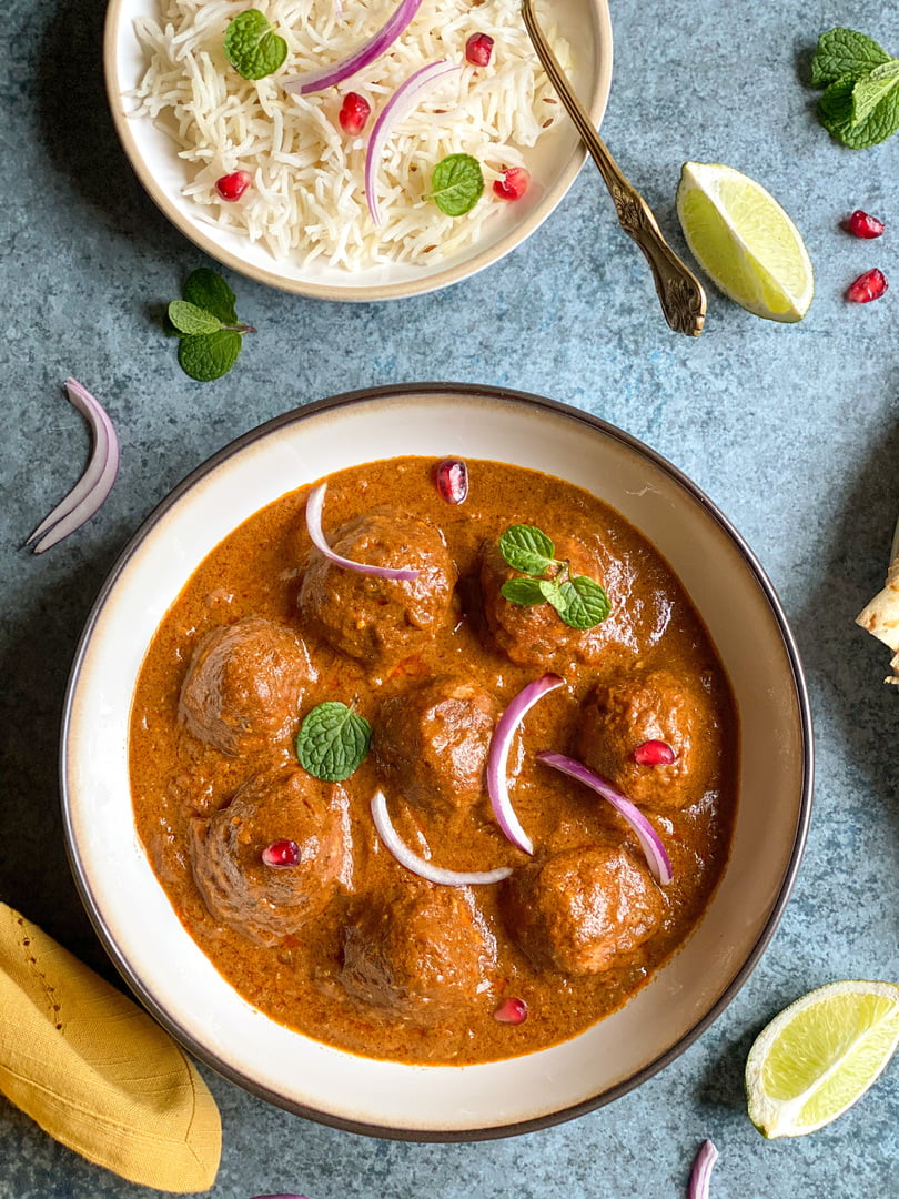 Butter Masala Chicken Koftas Recipe - My Masala Box